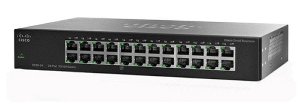 Cisco SG92-24 Compact 24-Port Gigabit Switch (RACKMOUNT) (UK power cord )