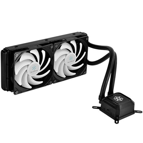 SilverStone SST-TD02-Lite Maintenance Free, Single Auto adjustable 120mm PWM Fan Water Block