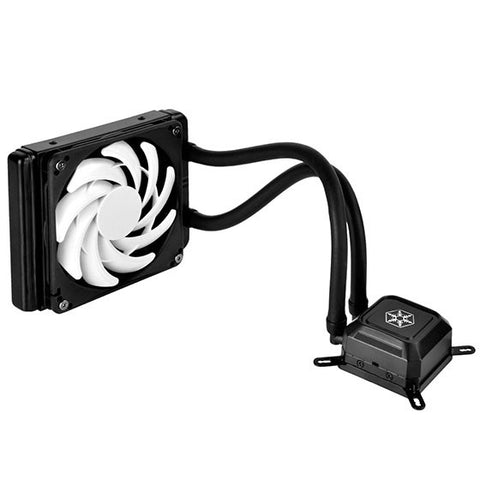 SilverStone SST-TD03-Slim Maintenance Free, Super Slim Duo Auto adjustable 120mm PWM Fan Water Block