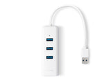 UE330 3-Port USB 3.0 Hub | Gigabit Ethernet Adapter