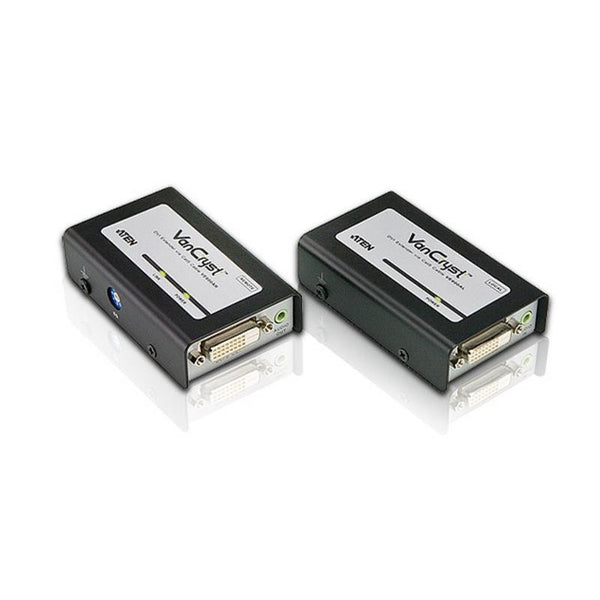 Aten VE600A DVI Extender w/ Audio. 1080i(60m), 1080p(40m). EQ compensation.